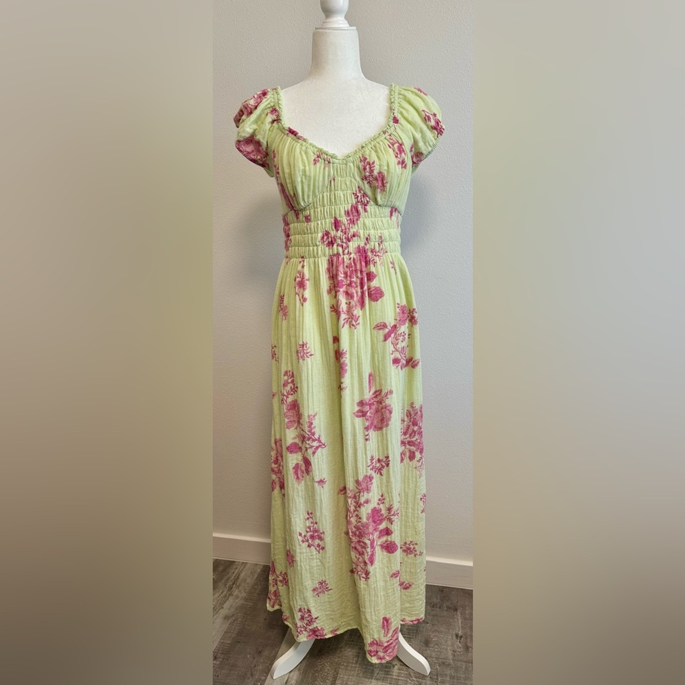 NWOT Free People Forget Me Not Midi Dress | Medium